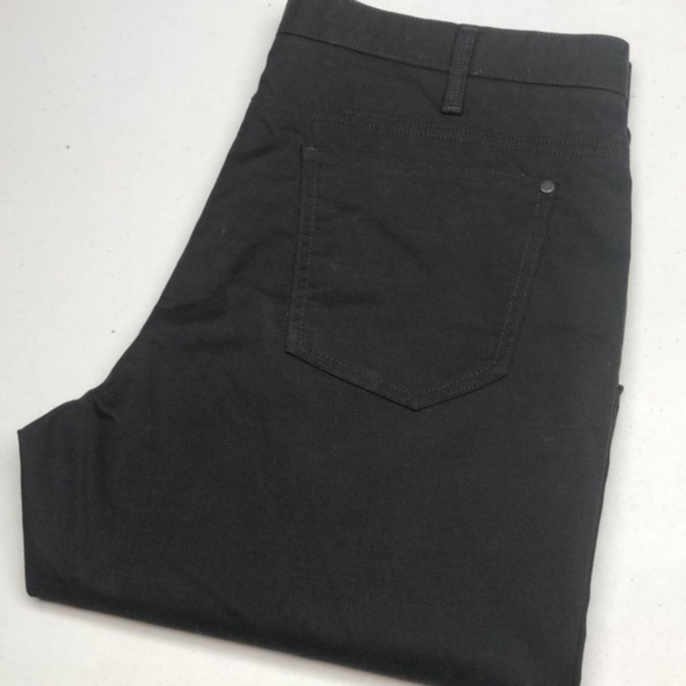 LIKE NEW MENS KENNETH COLE BLACK CHINO PANTS 36x30 ⭐️